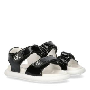Sandálias de Riscar de Rapariga Calvin Klein