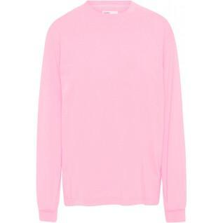 T-shirt de manga comprida Colorful Standard Organic oversized flamingo pink