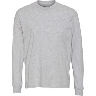 T-shirt de manga comprida Colorful Standard Organic oversized heather grey