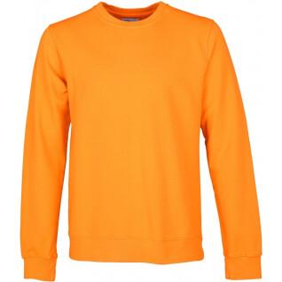 Sweatshirt pescoço redondo Colorful Standard Classic Organic sunny orange