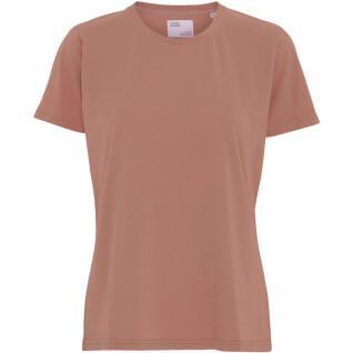 Camiseta feminina Colorful Standard Light Organic rosewood mist