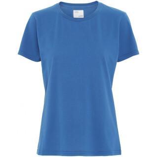 Camiseta feminina Colorful Standard Light Organic sky blue