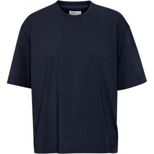 Camiseta feminina Colorful Standard Organic oversized navy blue