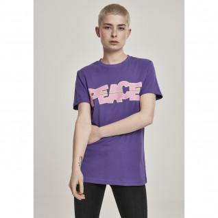 T-shirt mulher Mister Tee peace