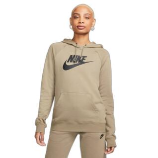Camisola com capuz para mulheres Nike Sportswear Essential PO HBR