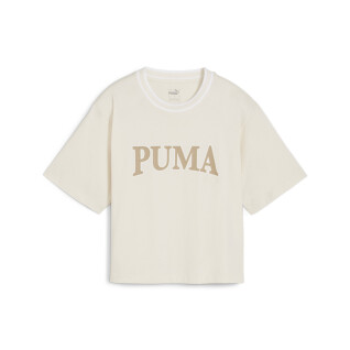 T-shirt estampada para mulher Puma Squad