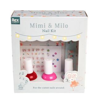 Kit de unhas para crianças Rex London Mimi Et Milo