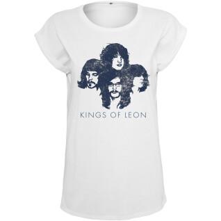 Camiseta feminina Urban Classics Ladies Kings of Leon Silhouette