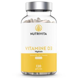 Suplemento alimentar Vitamina D3 - 120 cápsulas Nutrivita