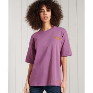 Camiseta feminina Superdry Workwear (oversize)