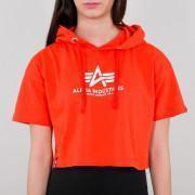 T-shirt com capuz mulher Alpha Industries Basic COS