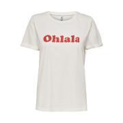 Camiseta feminina Only Onlorla