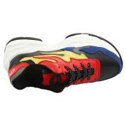 Sapatos de Mulher Buffalo London b.l.aze p black/red/yellow/blue leather