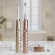 Conjunto de escovas de dentes usb com tecnologia sónica Ailoria Shine Bright