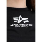T-shirt de corte com nós para mulher Alpha Industries