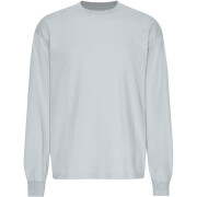 T-shirt de manga comprida de tamanho grande Colorful Standard Organic Cloudy Grey