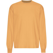 T-shirt de manga comprida de tamanho grande Colorful Standard Organic Sandstone Orange