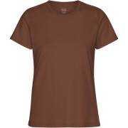 T-shirt de mulher Colorful Standard Light Organic Cinnamon Brown