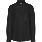Camisa oversize para mulher Colorful Standard Organic Deep Black