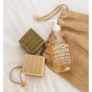 Sabonete líquido de Marselha com flor de algodão Compagnie de Provence 495 ml