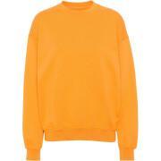 Sweatshirt pescoço redondo Colorful Standard Organic oversized sunny orange
