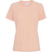 Camiseta feminina Colorful Standard Light Organic paradise peach