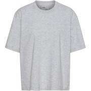 Camiseta feminina Colorful Standard Organic oversized heather grey