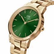 Relógio feminino Daniel Wellington Iconic Link Emerald