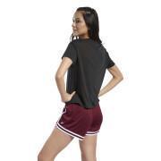 Camiseta feminina Reebok Workout Ready Supremium Slim Fit Big Logo