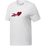 Camiseta feminina Reebok Valentine Graphic
