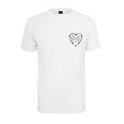 T-shirt de mulher Mister Tee Burning Hearts