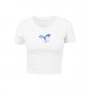 T-shirt mulher Mister Tee butterfly cropped