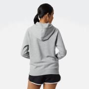 Camisola com capuz de lã feminina New Balance Classic Core