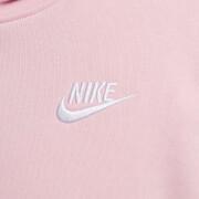 Sweatshirt capuz feminino Nike Club Fleece STD PO