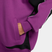 Sweatshirt com capuz de grandes dimensões para mulher Nike Fleece