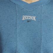 Camisola redonda de pescoço feminino Reebok Classics Varsity