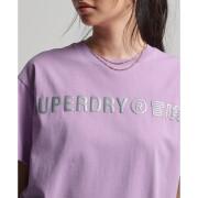 Camiseta feminina Superdry Core Linear