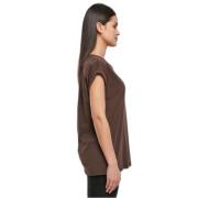 T-shirt de ombro longo para mulheres Urban Classics Organic