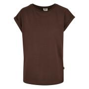 T-shirt de ombro longo para mulheres Urban Classics Organic
