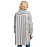 Camisa de mulher Urban Classics Oversized Stripe GT