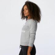 Camisola feminina New Balance essentials crew fleece
